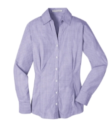 Ladies Port Authority Plaid Pattern Easy Care 