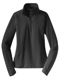 Mens Sport-Tek Stretch 1/2 Zip Pullover 