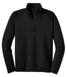 Mens Sport-Tek Stretch 1/2 Zip Pullover 
